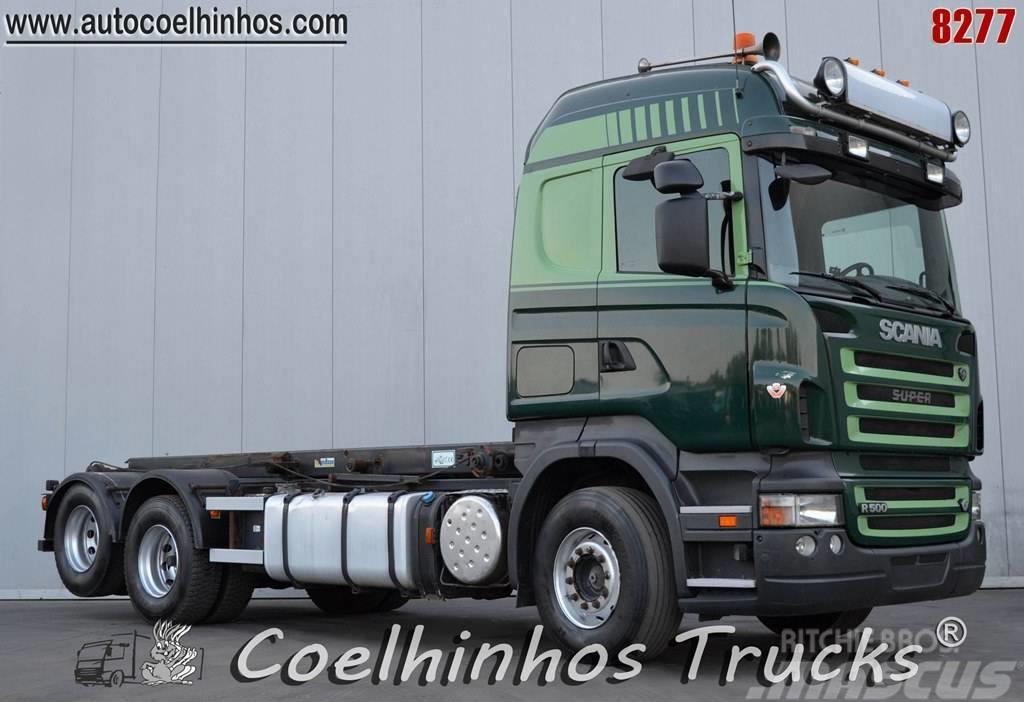 Scania R 500 Växelflak-/Containerbilar