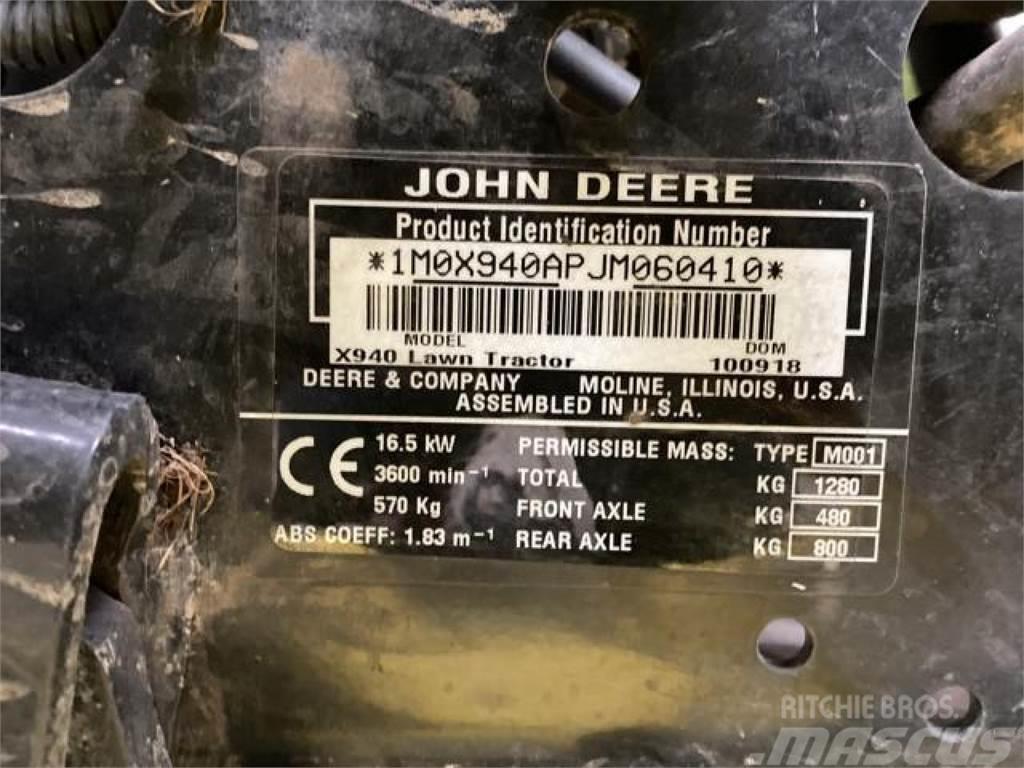 John Deere X940 Gågräsklippare