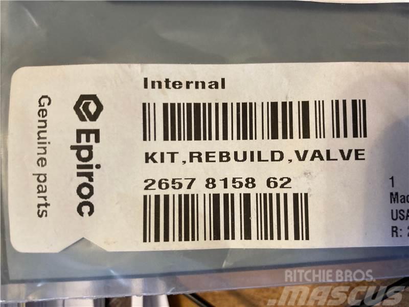 Epiroc (Atlas Copco) Valve Rebuild Kit - 57815862 Tillbehör och reservdelar till borrutrustning