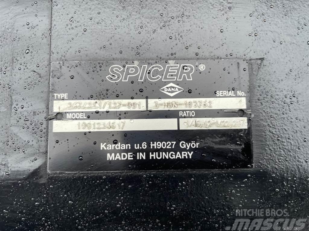 Spicer Dana 367/211/127-001-1001214517-Axle/Achse/As Hjulaxlar
