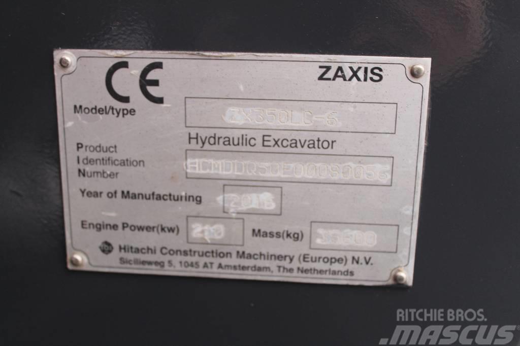 Hitachi ZX 350 LC-6 / 2 Kauhaa, Novatron 3D, Rasvari, Ym! Bandgrävare