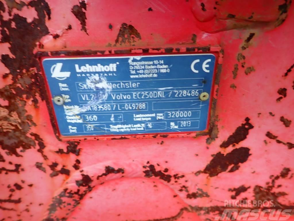 Lehnhoff VL200 Redskapsfäste/ adaptrar