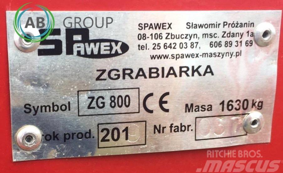 Spawex KREISELSCHWADER TAJFUN ZG-800 / ROTORY RAKE Vändare och luftare