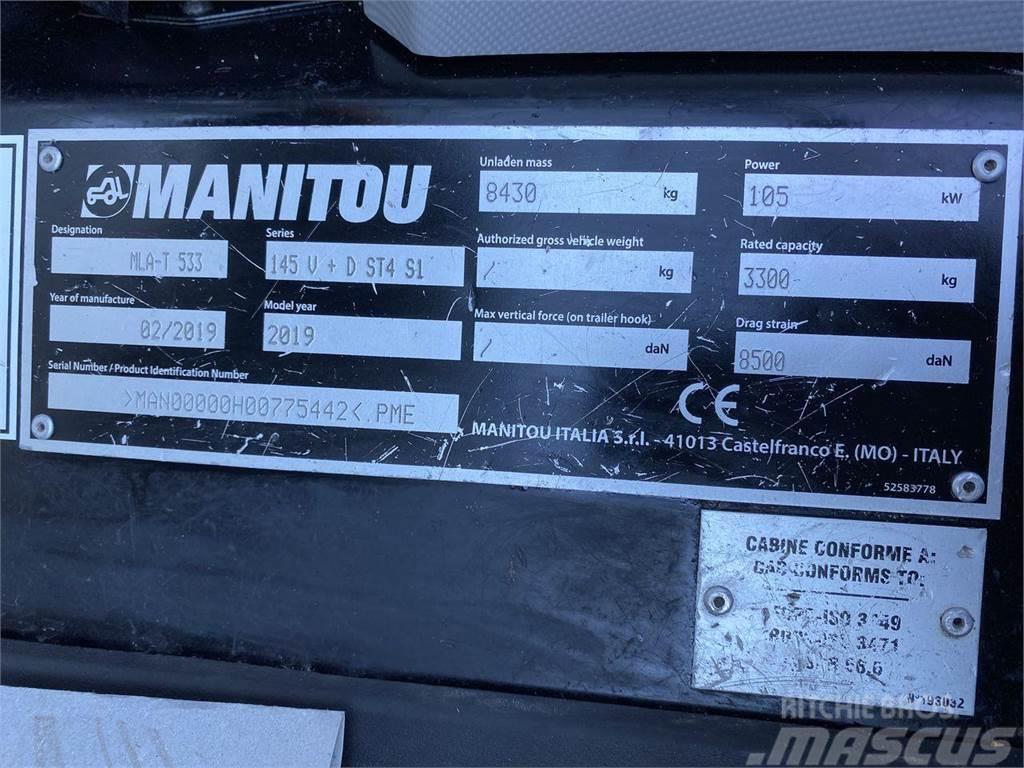 Manitou MLA-T533-145V+ ELITE ST5 Redskapsbärare för lantbruk