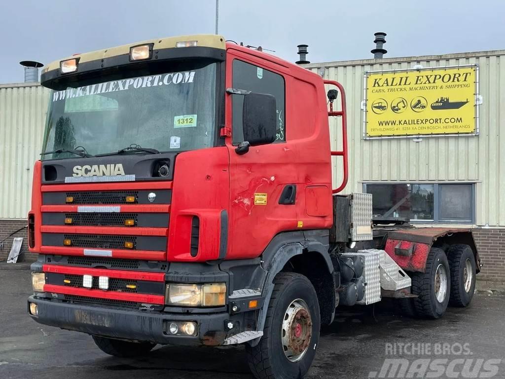 Scania R164-480 V8 Tractor 6x4 Manuel Gearbox Full Steel Chassier