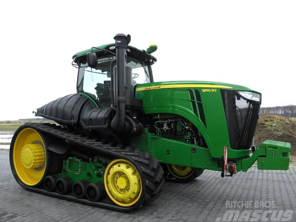 John Deere 9510 RT 2014 Rok, GPS, Nie Malowany, Stan Idealny Traktorer
