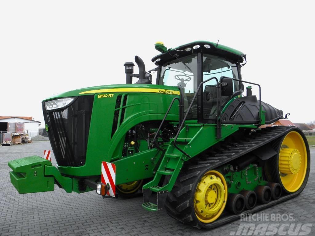 John Deere 9510 RT 2014 Rok, GPS, Nie Malowany, Stan Idealny Traktorer