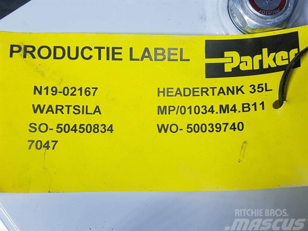 Parker - Headertank 35L - Tank/Behälter/Reservoir Hydraulik