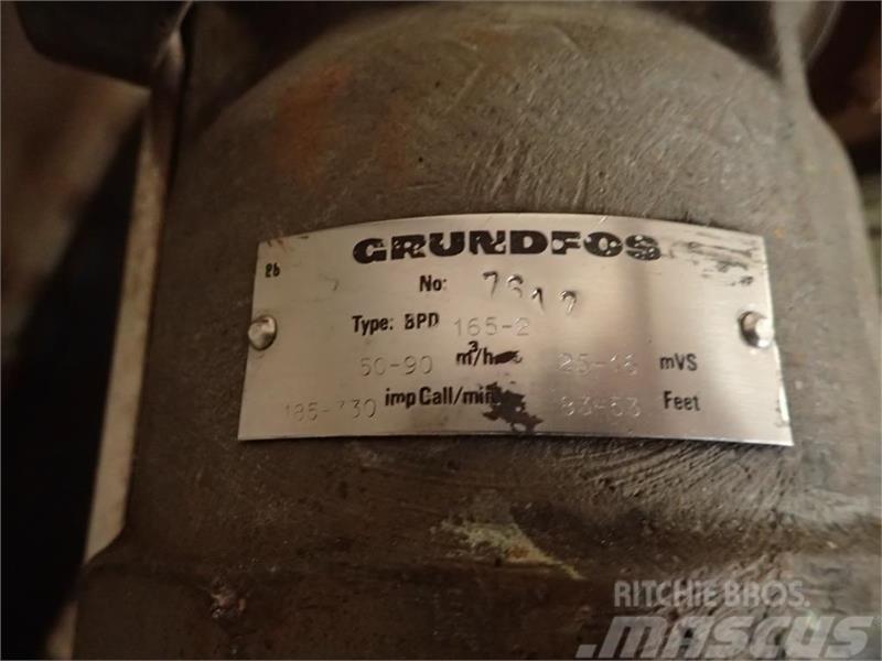 Grundfos SPD-165-2, 50-900m3/time, 7,5 hk Övriga