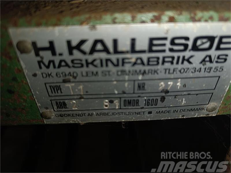  Kallesøe  T1 Kedje- och röjsågar