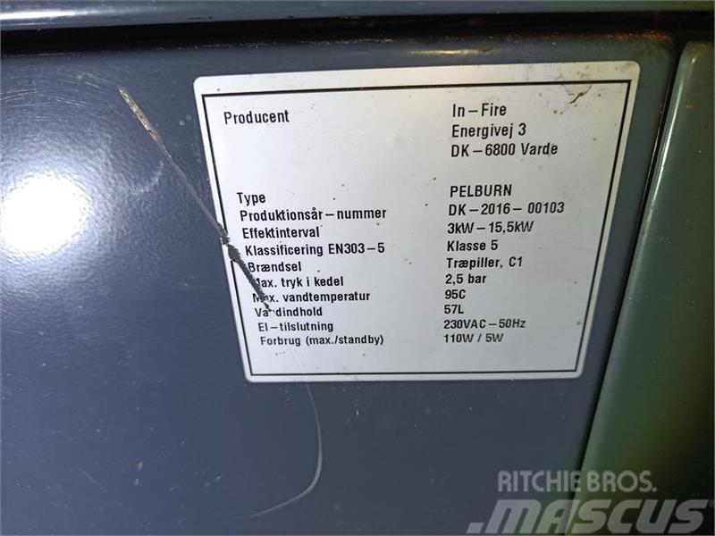  - - -  Stokerfyr In-fire 3-15,5 kW Biobränslepannor