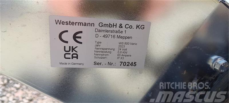 Westermann WS 800 elektrisk spalteskraber Övrig inomgårdsutrustning