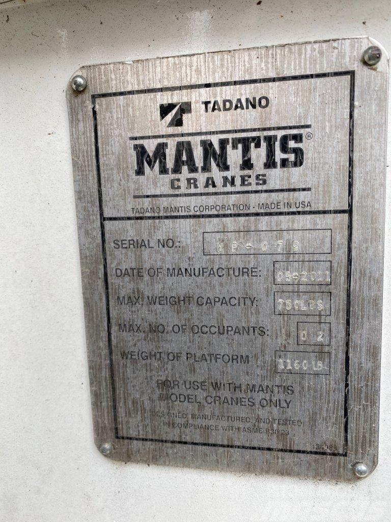 Mantis  Kranar, delar och tillbehör