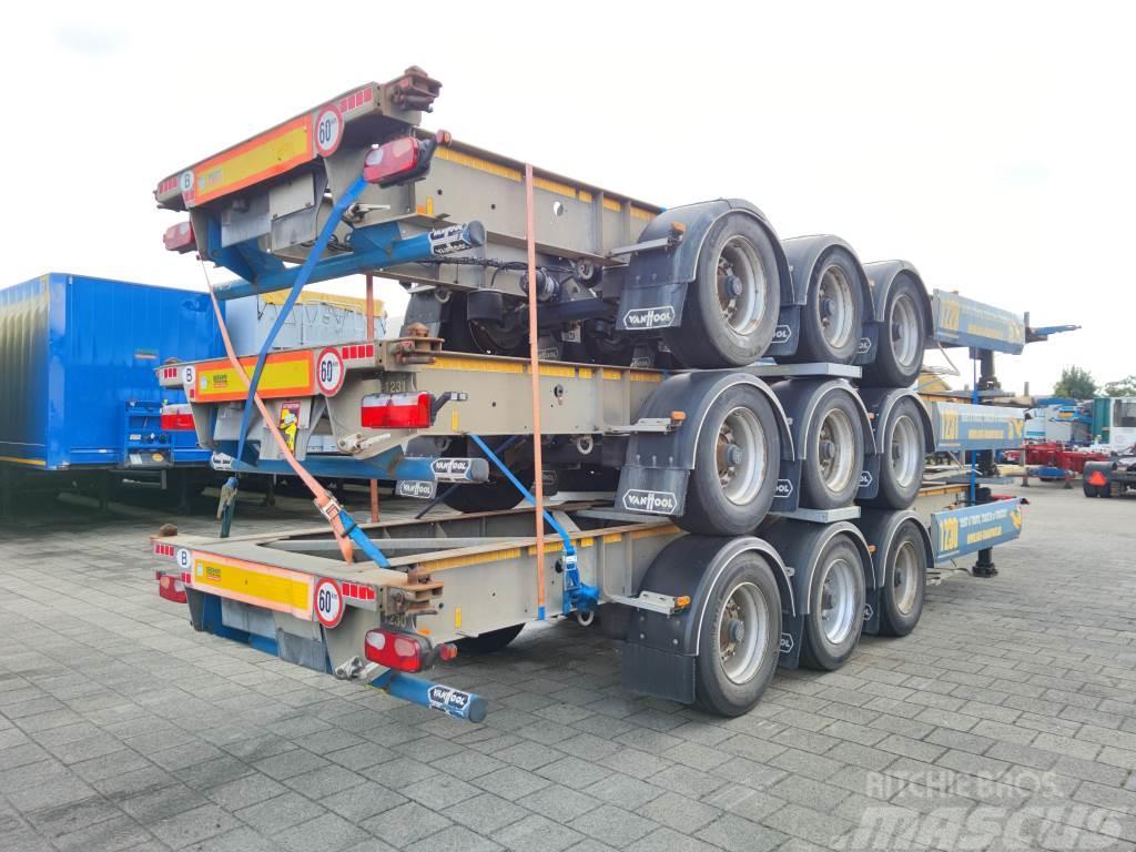 Van Hool A3C002 3 Axle ContainerChassis 40/45FT - Galvinise Containertrailer