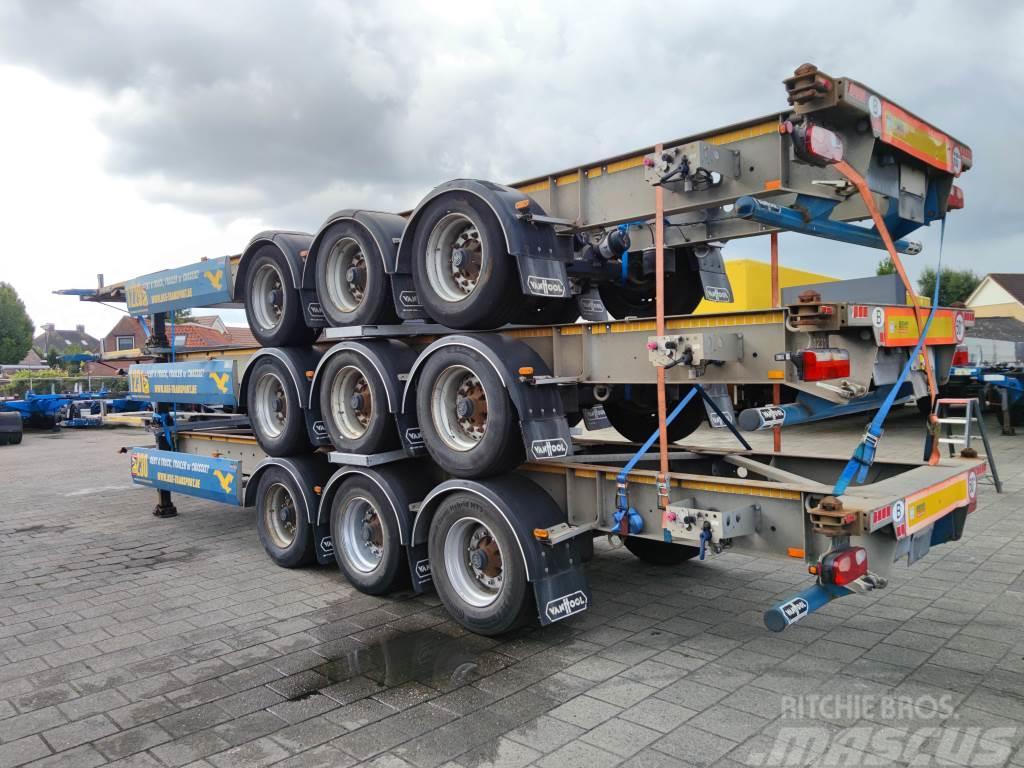 Van Hool A3C002 3 Axle ContainerChassis 40/45FT - Galvinise Containertrailer
