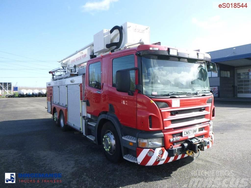 Scania P310 6x2 RHD fire truck + pump, ladder & manlift Brandbilar