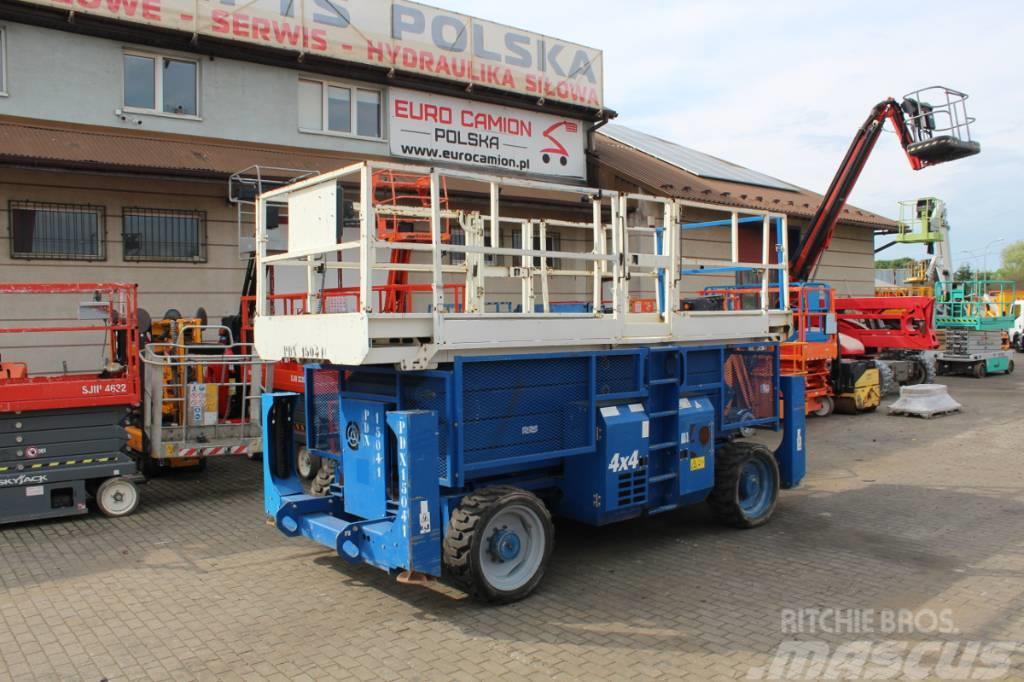 Genie GS 4390 -15 m scissor lift diesel 4x4 Haulotte JLG Saxliftar