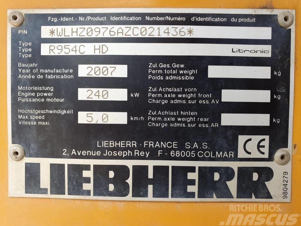  Koparka gąsienicowa LIEBHERR R 954 C HD Bandgrävare