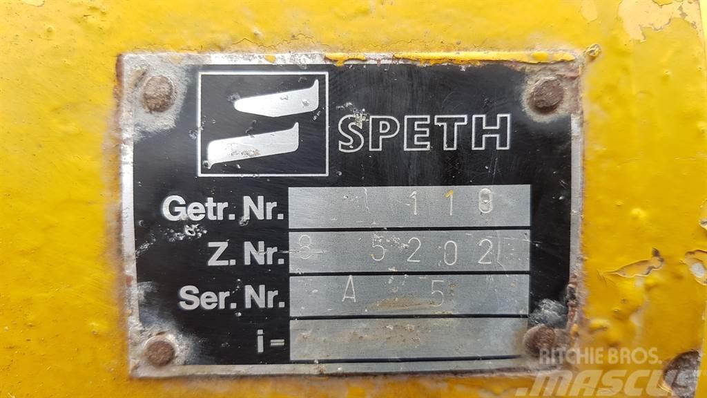 Speth 110/85202 - Axle/Achse/As Hjulaxlar