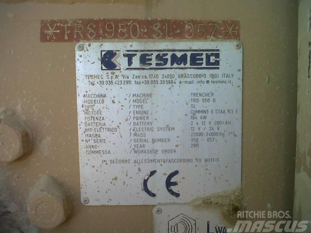 Tesmec TRS950 SL Kedjegrävmaskiner
