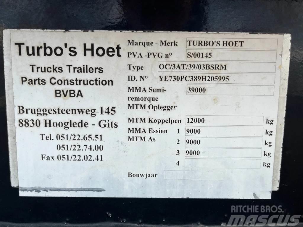  Turbo'sHoet 1x20ft - BPW - ADR(FL,AT,OX) - Perfect Containertrailer
