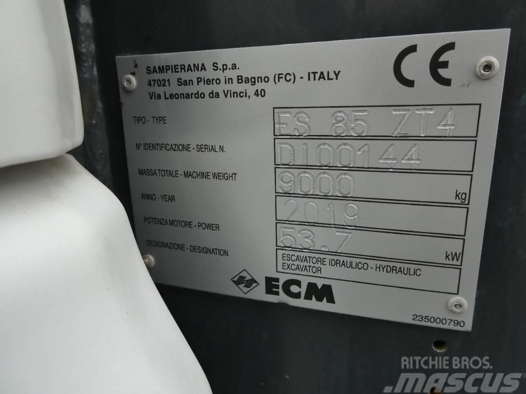 ECM ES 85 ZT4 Midigrävmaskiner 7t - 12t