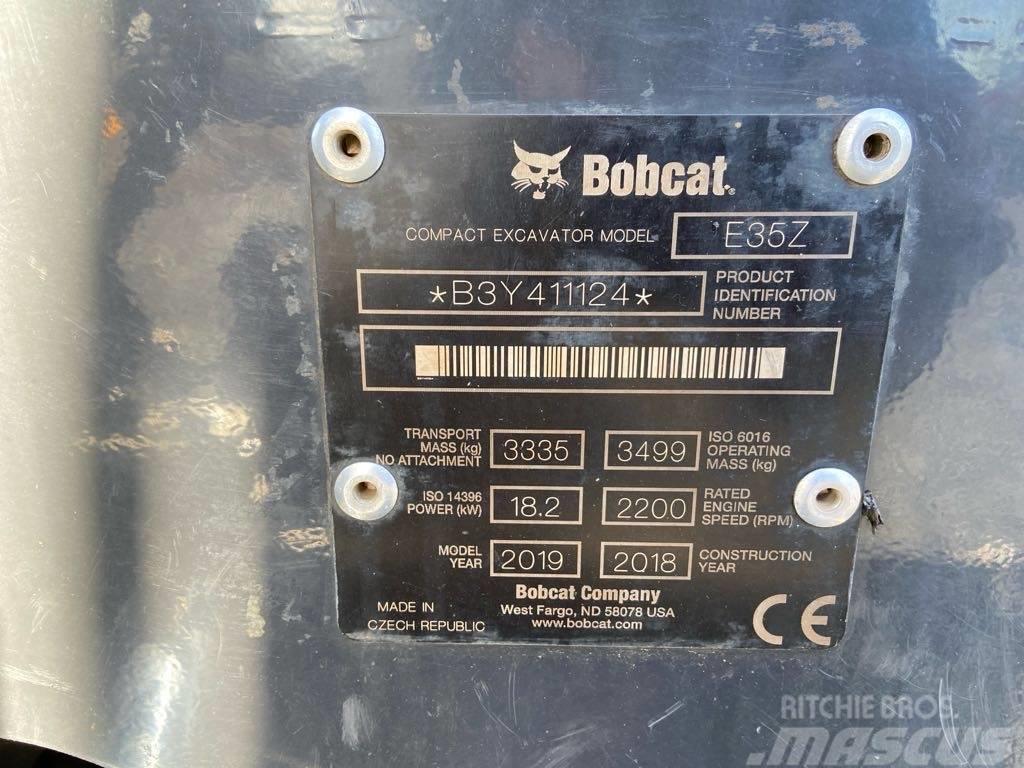 Bobcat E35Z Bandgrävare