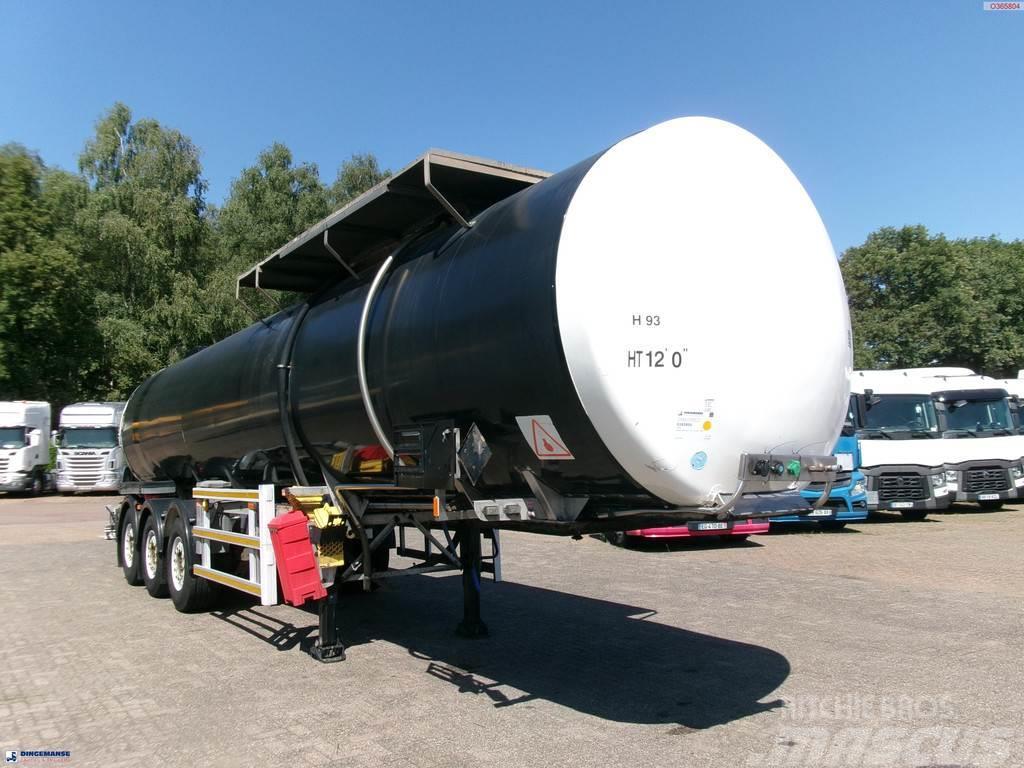  Clayton Bitumen tank inox 33 m3 / 1 comp + ADR Tanktrailer
