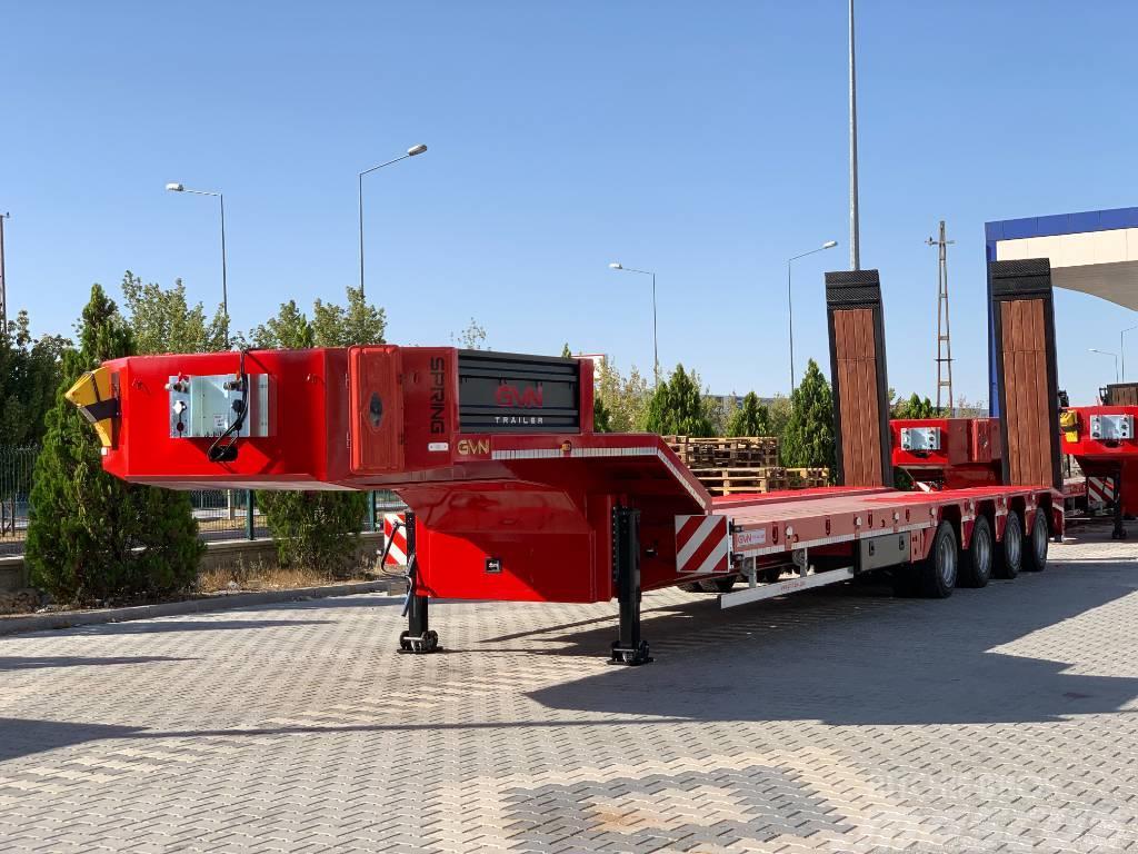  GVN TRAILER  AFRİCA TYPE 4 AXLE LOWBED 2023 MODEL Låg lastande semi trailer