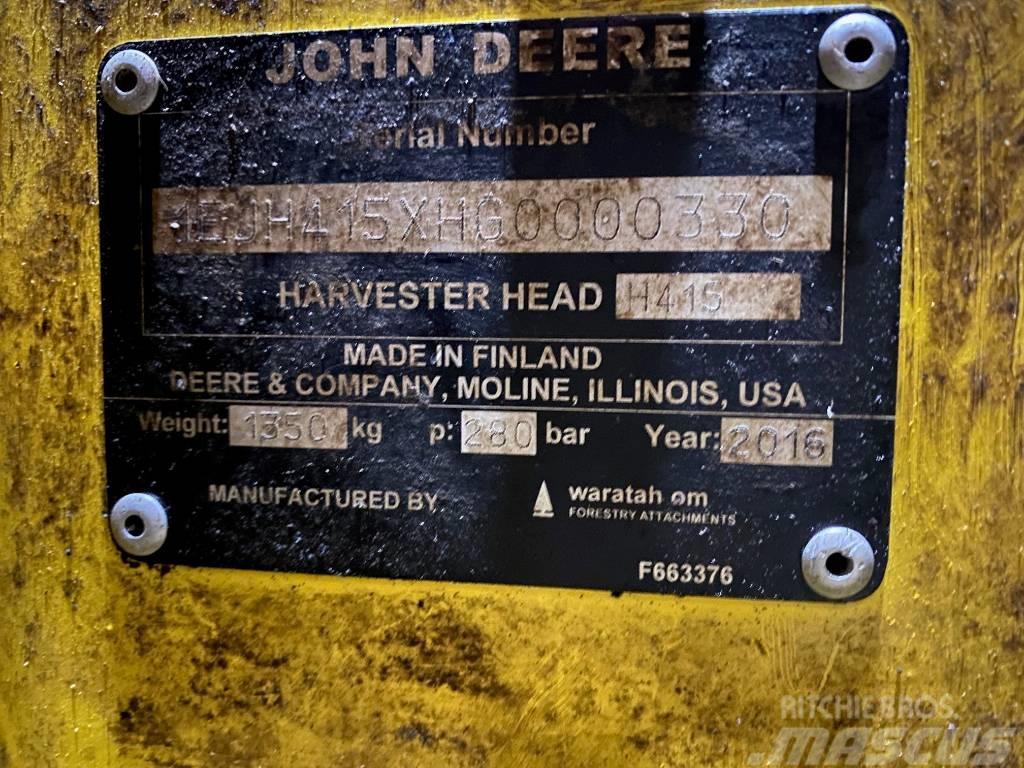 John Deere H 415 Skördaraggregat