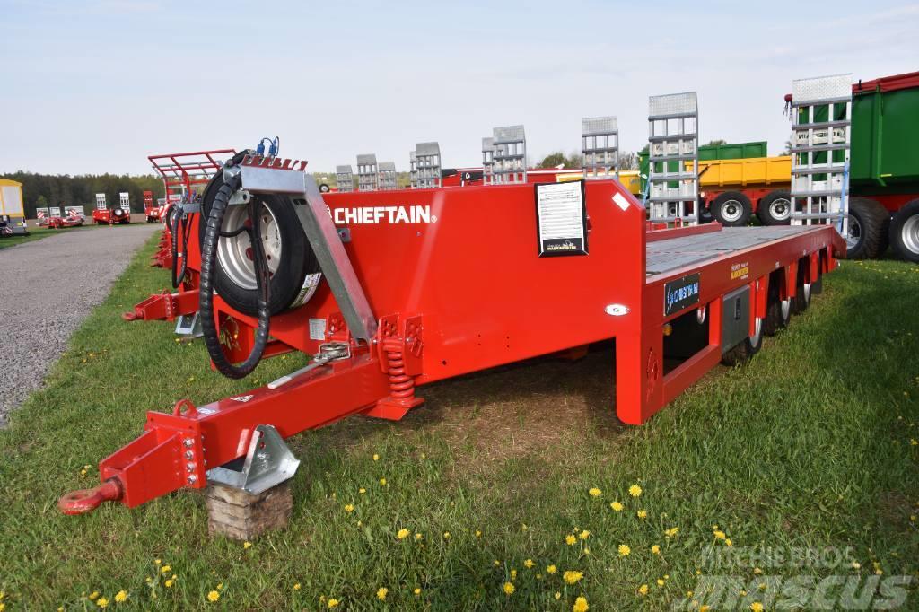 Chieftain 3-axl Maskintransportkärra traktor 24 ton Övriga Trailers