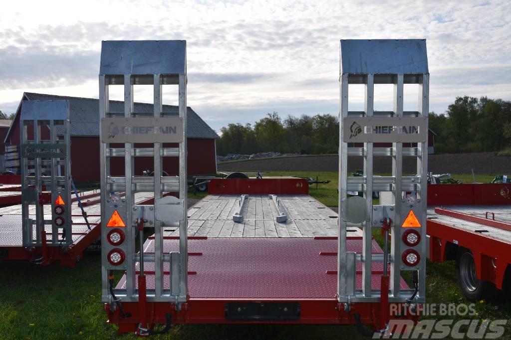 Chieftain 3-axl Maskintransportkärra traktor 24 ton Övriga Trailers