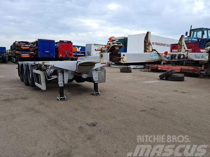 Pacton TE3 | 3 AXLE SAF DISC | CONTAINERCHASSIS | MULTI | Containertrailer
