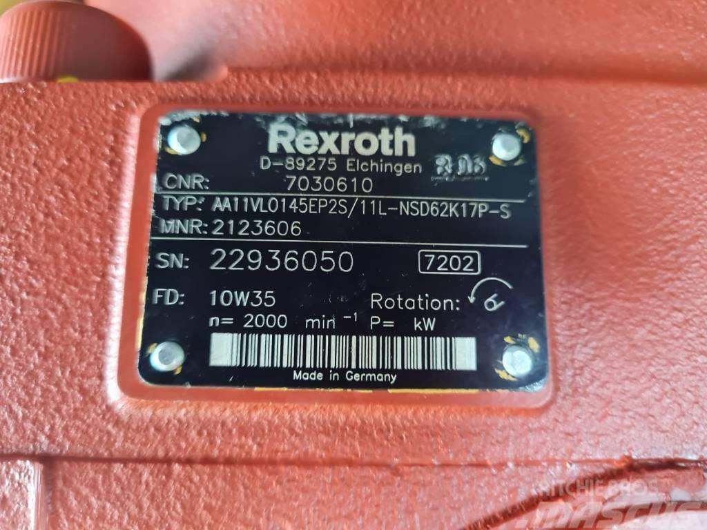Rexroth A11VLO145EP2S/11L-NSD62K17P-S Skördare