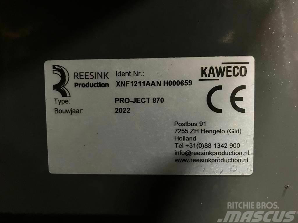 Kaweco PRO-JECT 870 Fast- och kletgödselspridare