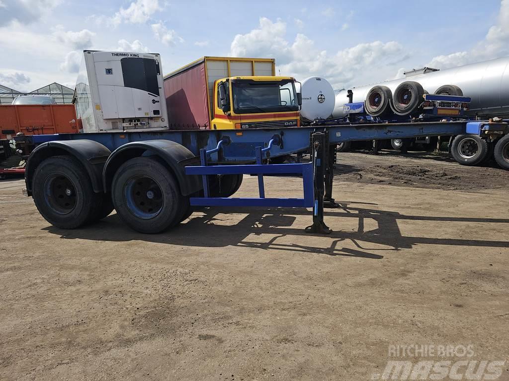 Köhler Elmshorn 20 ft | container chassis | steel springs Containertrailer