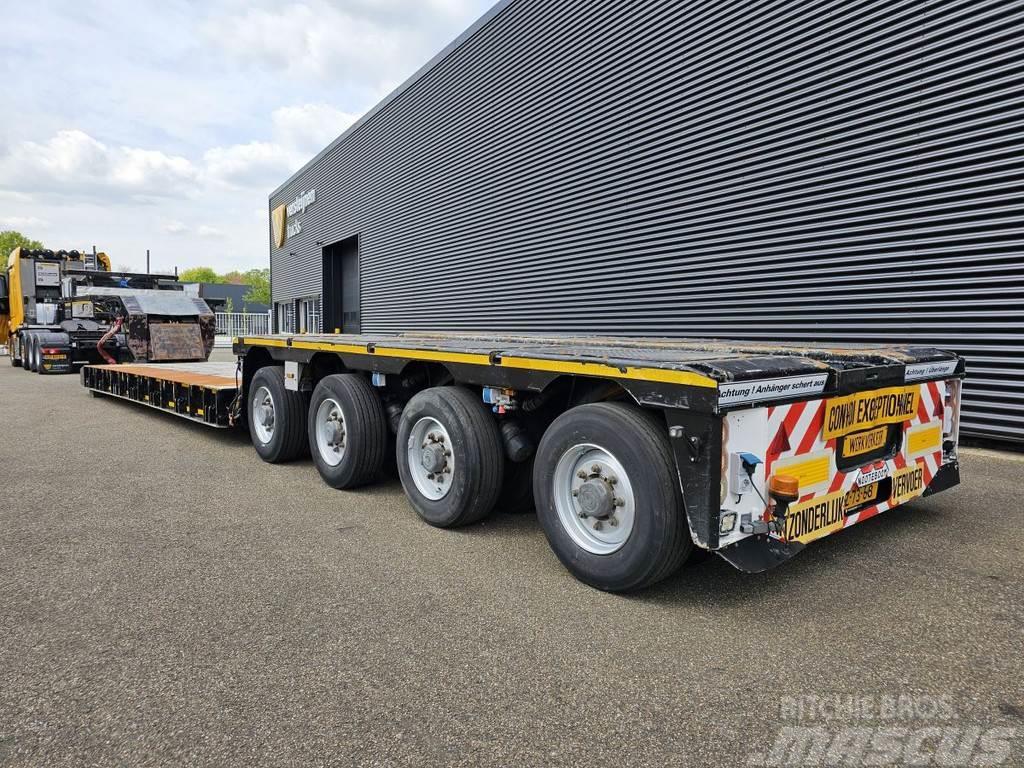 Nooteboom EURO-96-04P / PENDEL AXLE / 95.680 kg. Låg lastande semi trailer