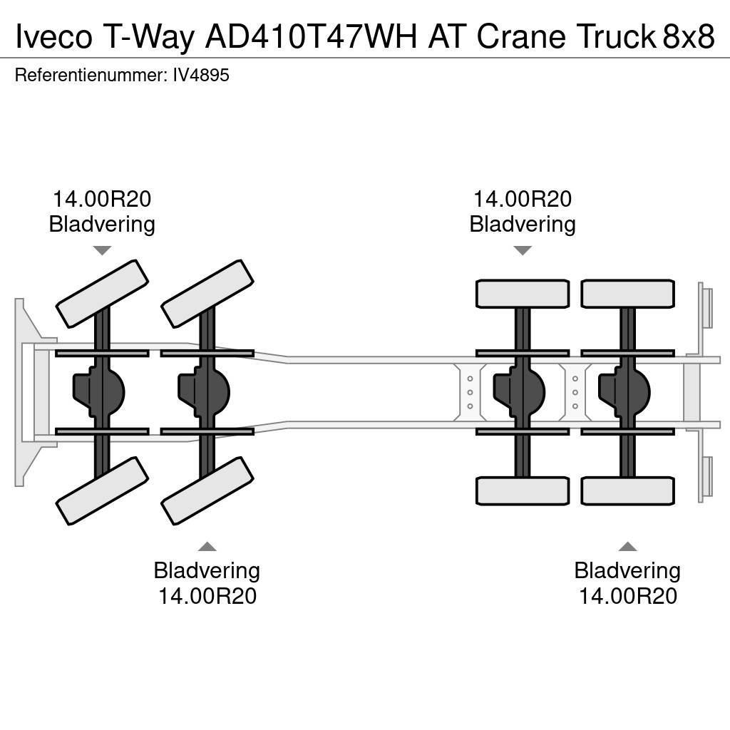 Iveco T-Way AD410T47WH AT Crane Truck Allterrängkranar