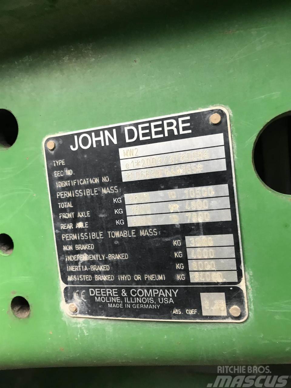 John Deere 6830 Premium Traktorer