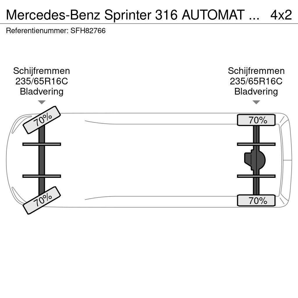 Mercedes-Benz Sprinter 316 AUTOMAT / AIRCO / EURO 5 Tippbilar