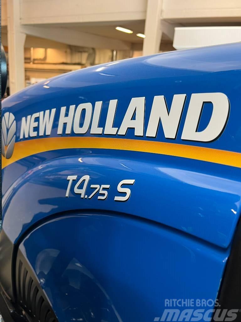 New Holland T4.75 S, Quicke X2S lastare omg.lev! Traktorer
