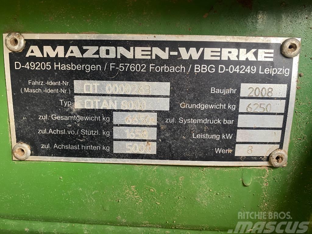 Amazone Citane 8000 Såmaskiner