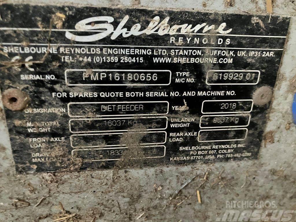 Shelbourne Reynolds Powermix 22 Fast- och kletgödselspridare