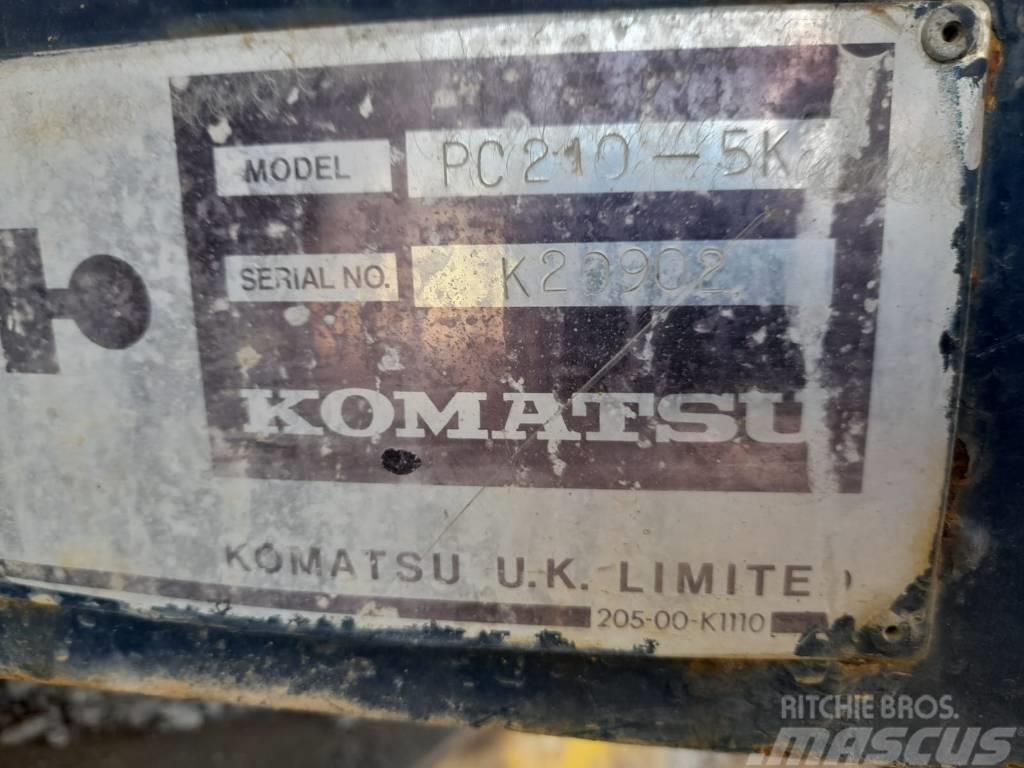 Komatsu PC 210-5 Bandgrävare
