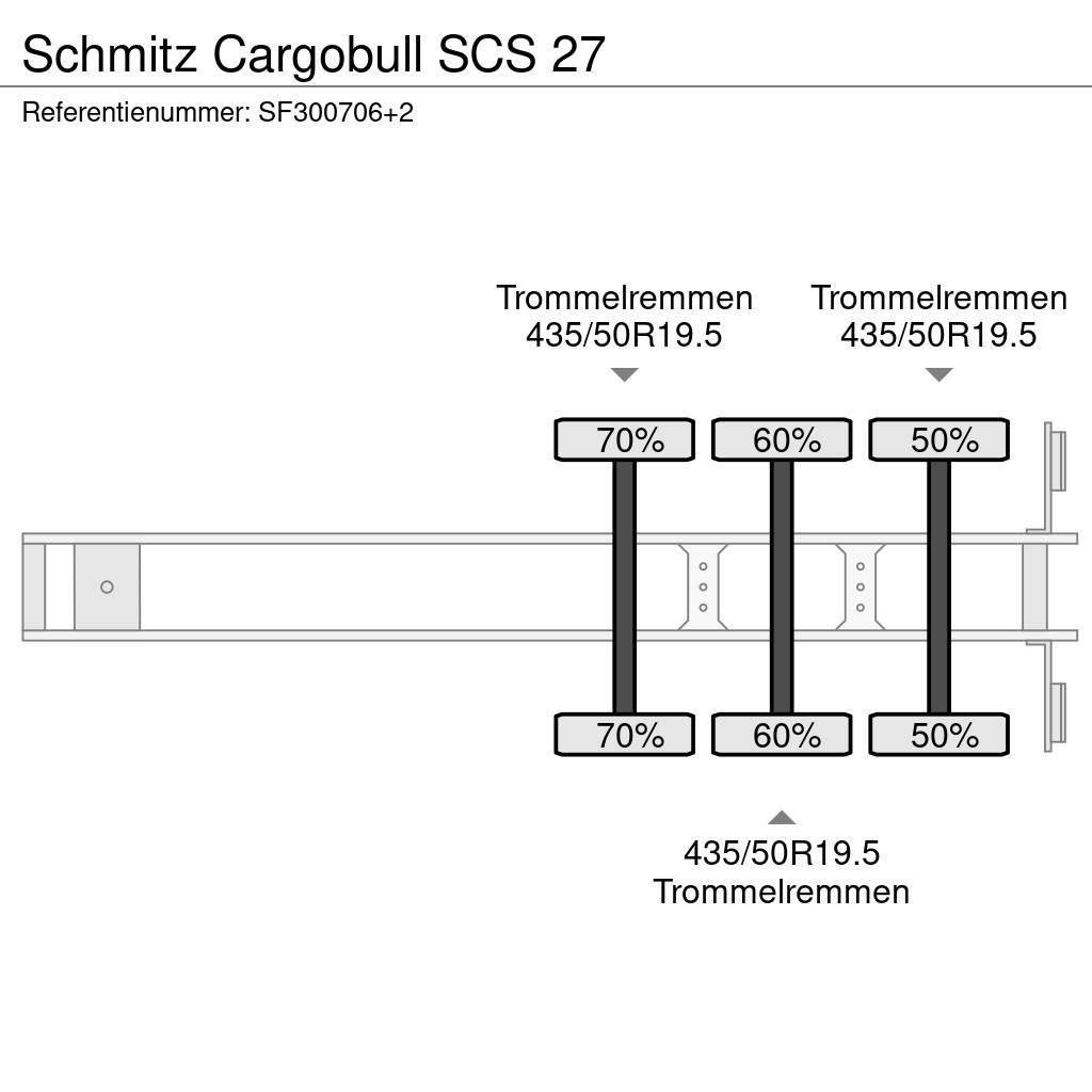 Schmitz Cargobull SCS 27 Kapelltrailer