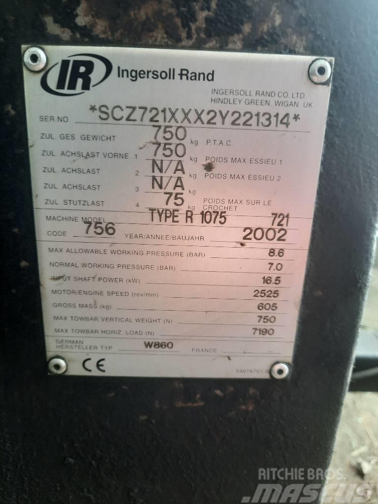 INGERSOLL RAND MODEL 721 Kompressorer