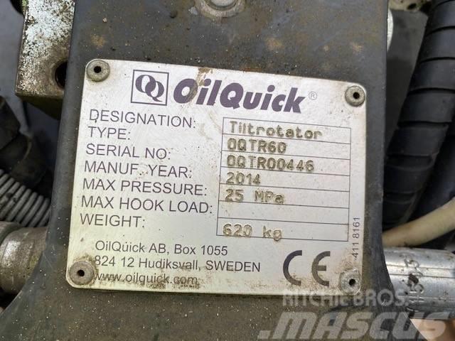 OilQuick Tiltrotator OQ TR 60 (99002525) OQ 65 Redskapsfäste/ adaptrar