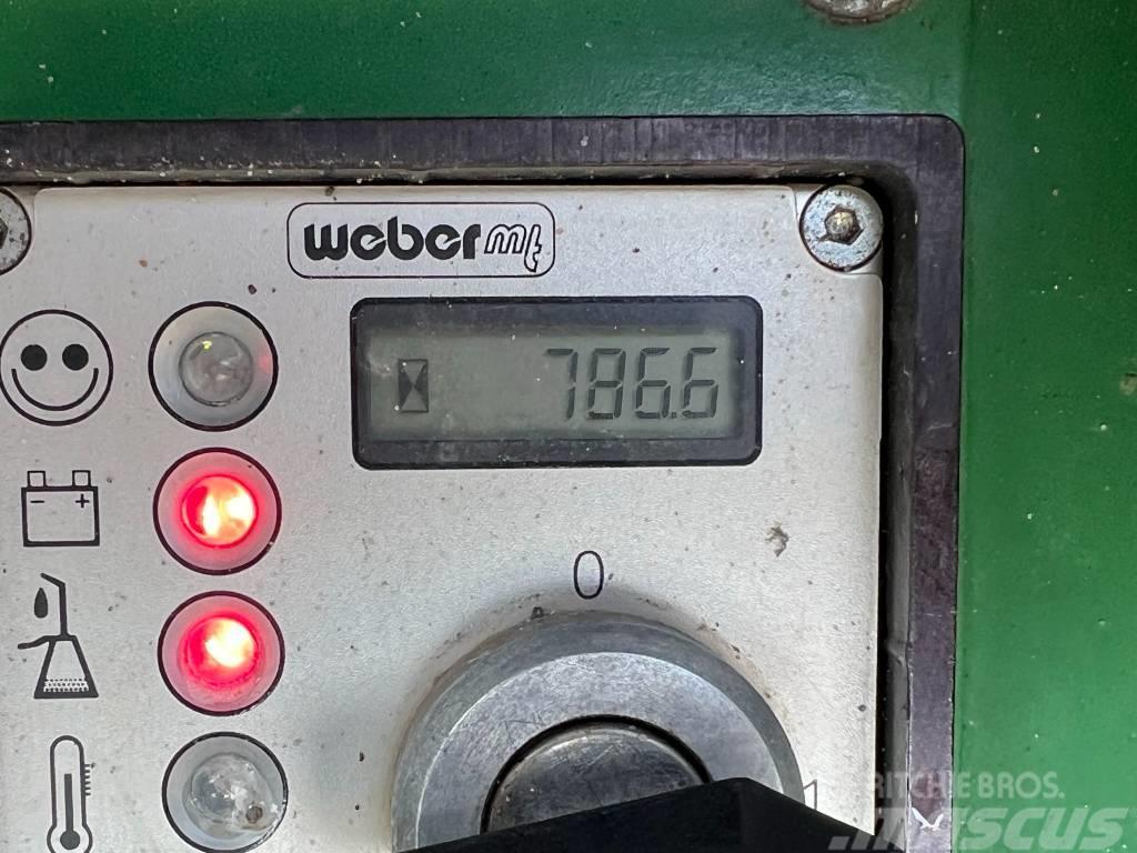 Weber CR8 - Excellent Condition / Low Hours Markvibratorer