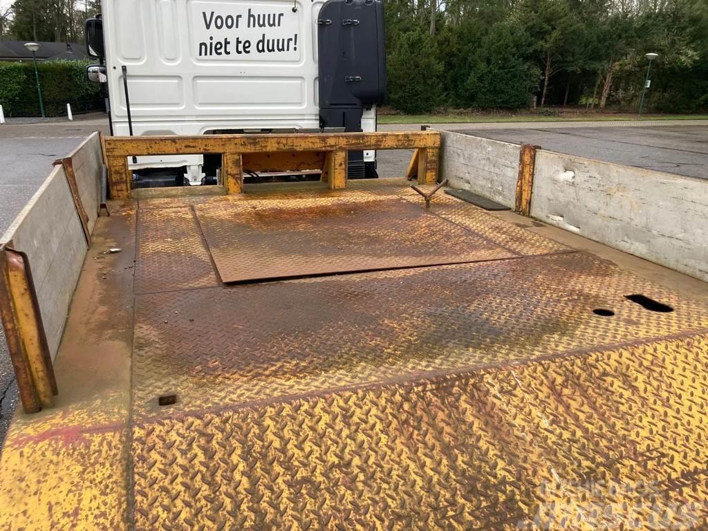 Nooteboom dieplader Låg lastande semi trailer