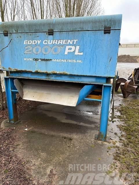  Goudsmit 2000PL Eddy Current Sorteringsutrustning för sopor